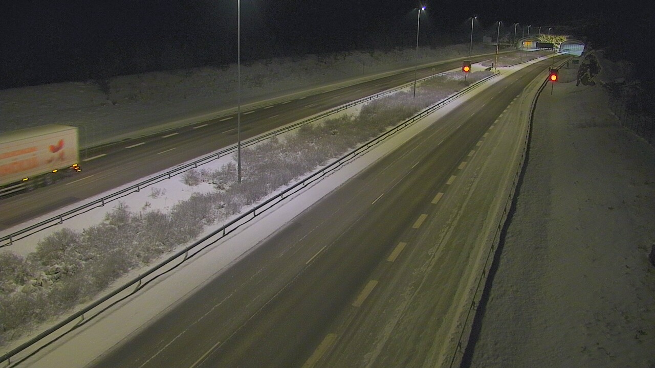 Kelikamerat Kuva Tie 7 Loviisa Markkinamäki, puomi, länsi, Loviisa, Uusimaa