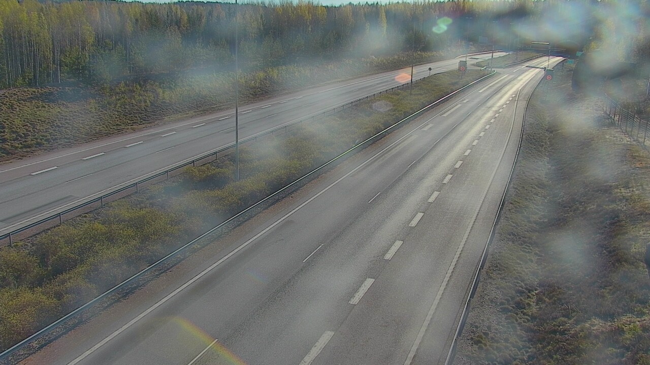 Kelikamerat Kuva Tie 7 Loviisa Markkinamäki, puomi, länsi, Loviisa, Uusimaa