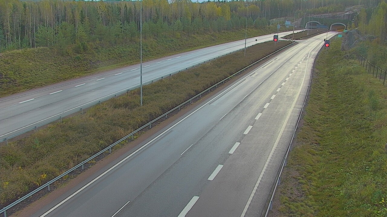 Weather Camera Image Road 7 Loviisa Markkinamäki, boom, west, Loviisa, Uusimaa