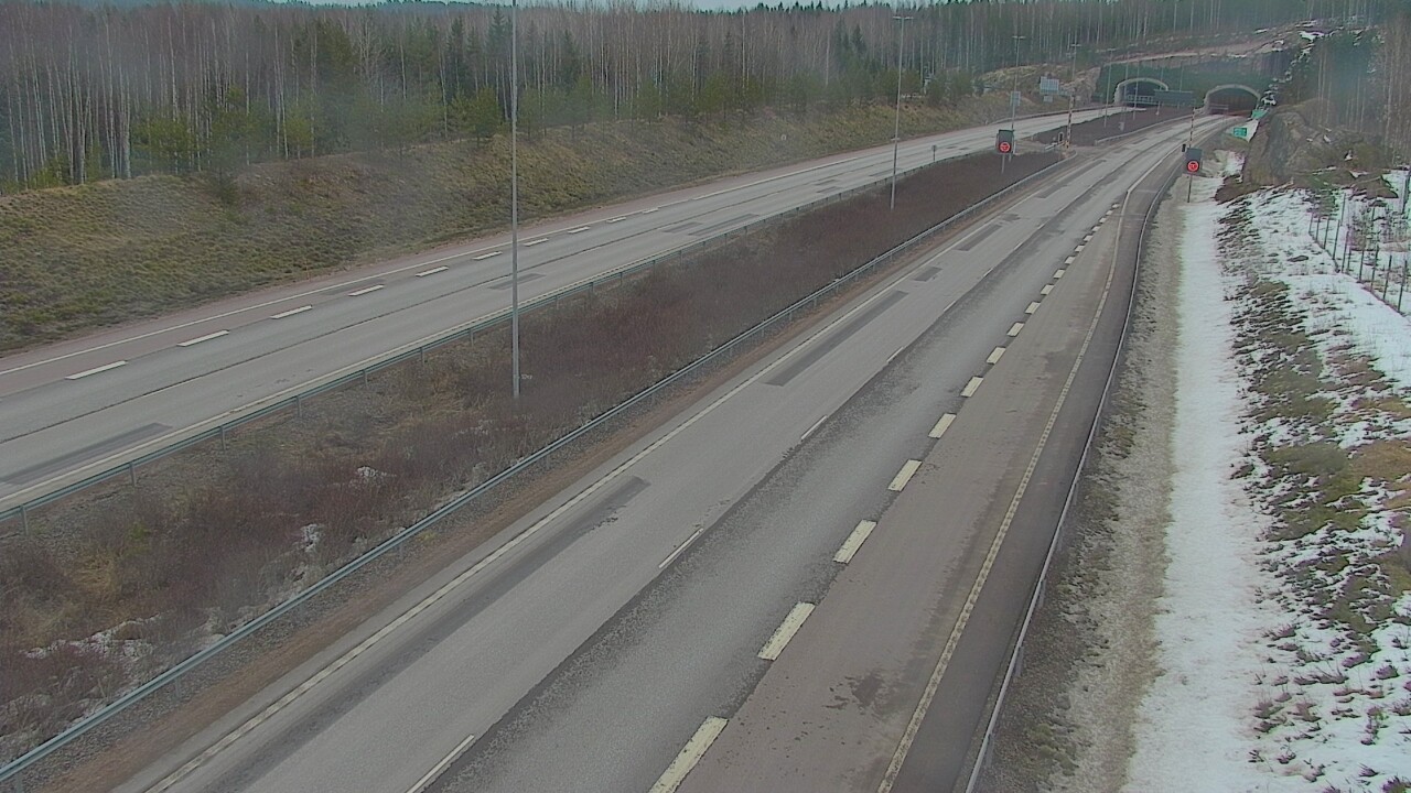 Weather Camera Image Road 7 Loviisa Markkinamäki, boom, west, Loviisa, Uusimaa