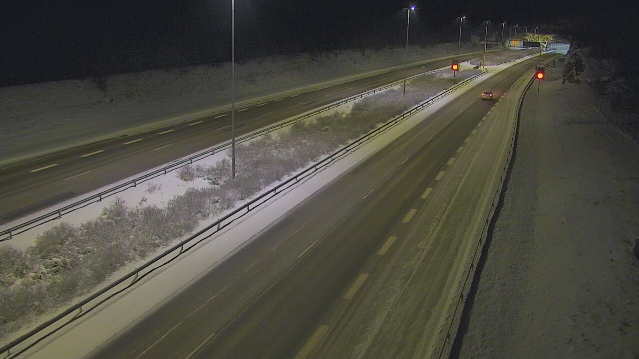 Kelikamerat Kuva Tie 7 Loviisa Markkinamäki, puomi, länsi, Loviisa, Uusimaa