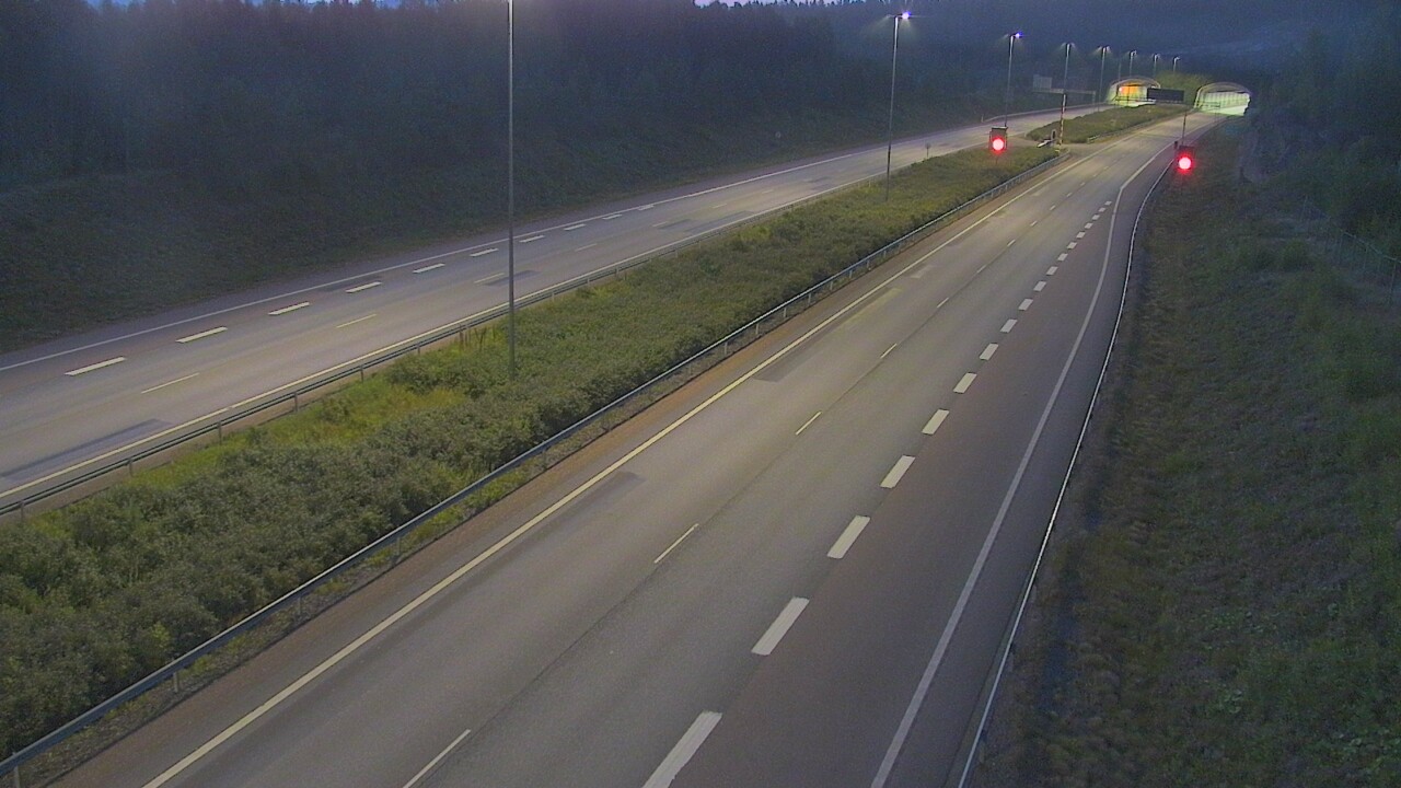 Kelikamerat Kuva Tie 7 Loviisa Markkinamäki, puomi, länsi, Loviisa, Uusimaa
