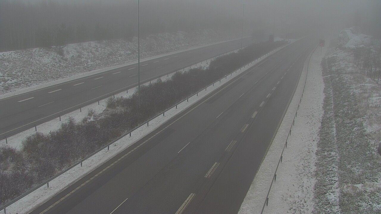 Kelikamerat Kuva Tie 7 Loviisa Markkinamäki, puomi, länsi, Loviisa, Uusimaa