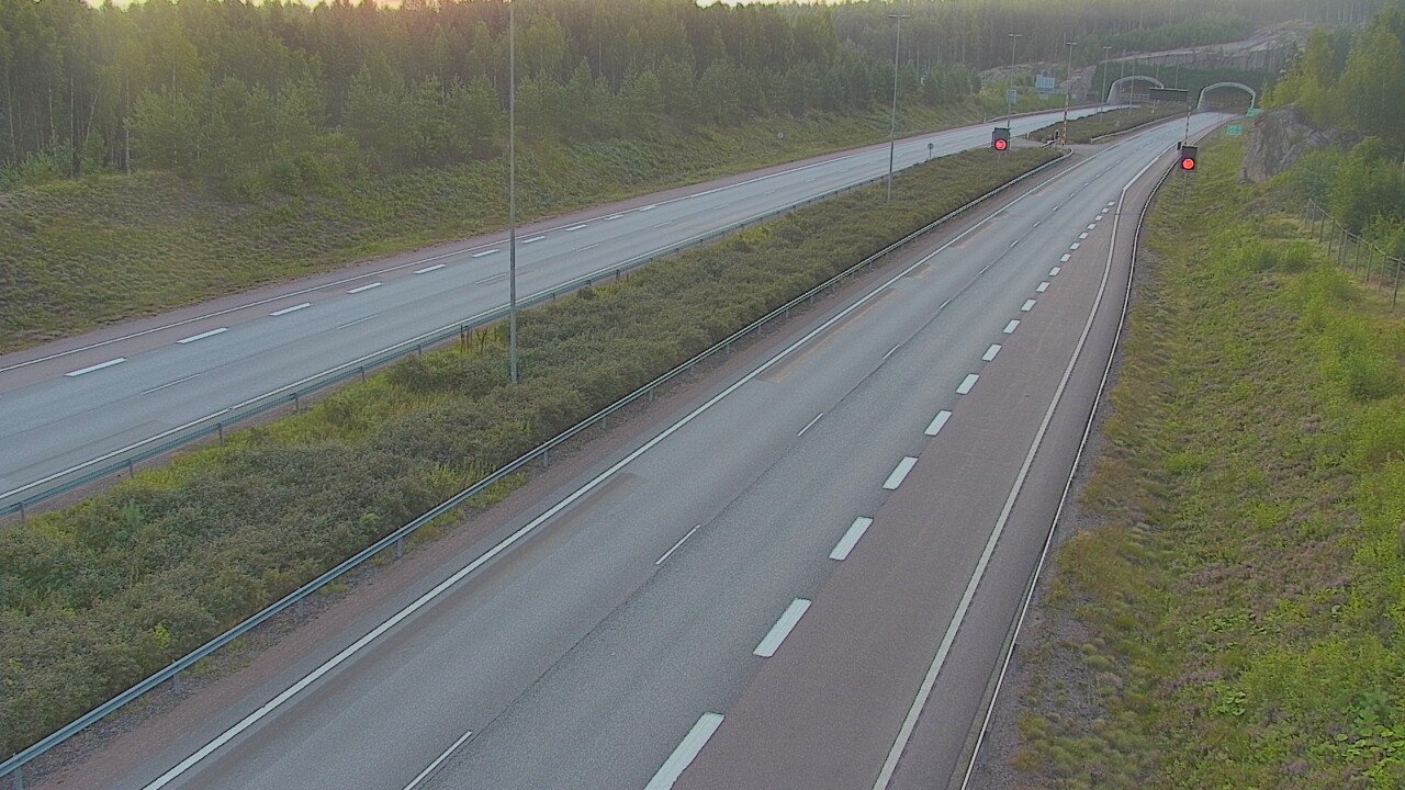 Weather Camera Image Road 7 Loviisa Markkinamäki, boom, west, Loviisa, Uusimaa