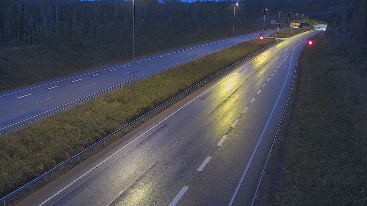 Kelikamerat Kuva Tie 7 Loviisa Markkinamäki, puomi, länsi, Loviisa, Uusimaa