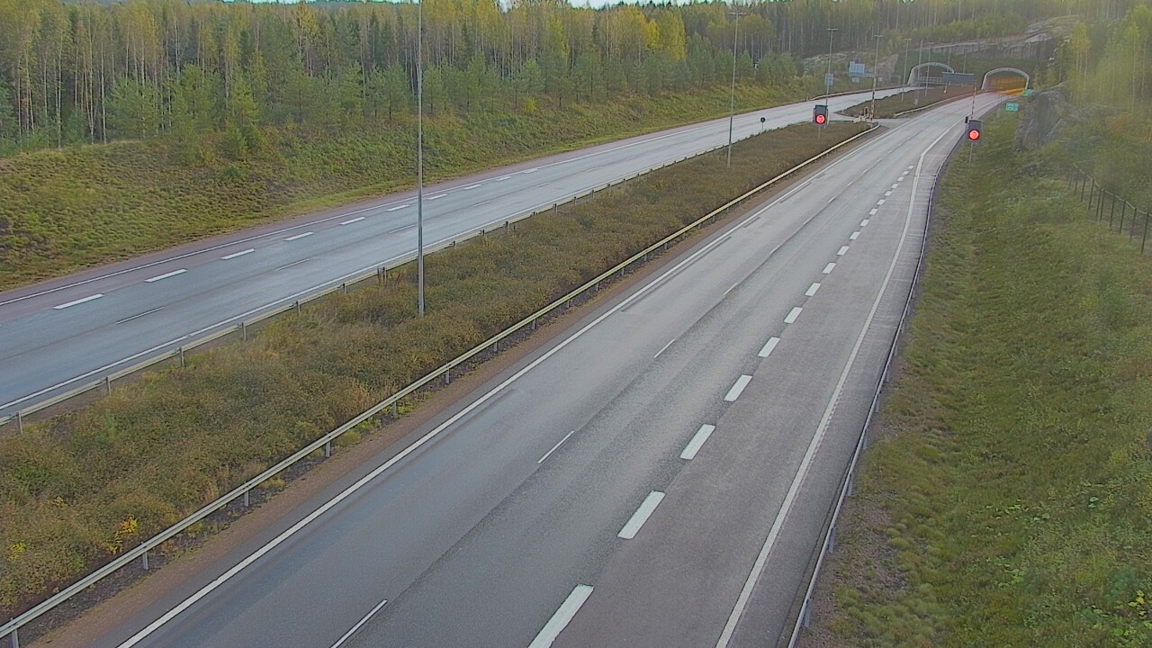 Weather Camera Image Road 7 Loviisa Markkinamäki, boom, west, Loviisa, Uusimaa