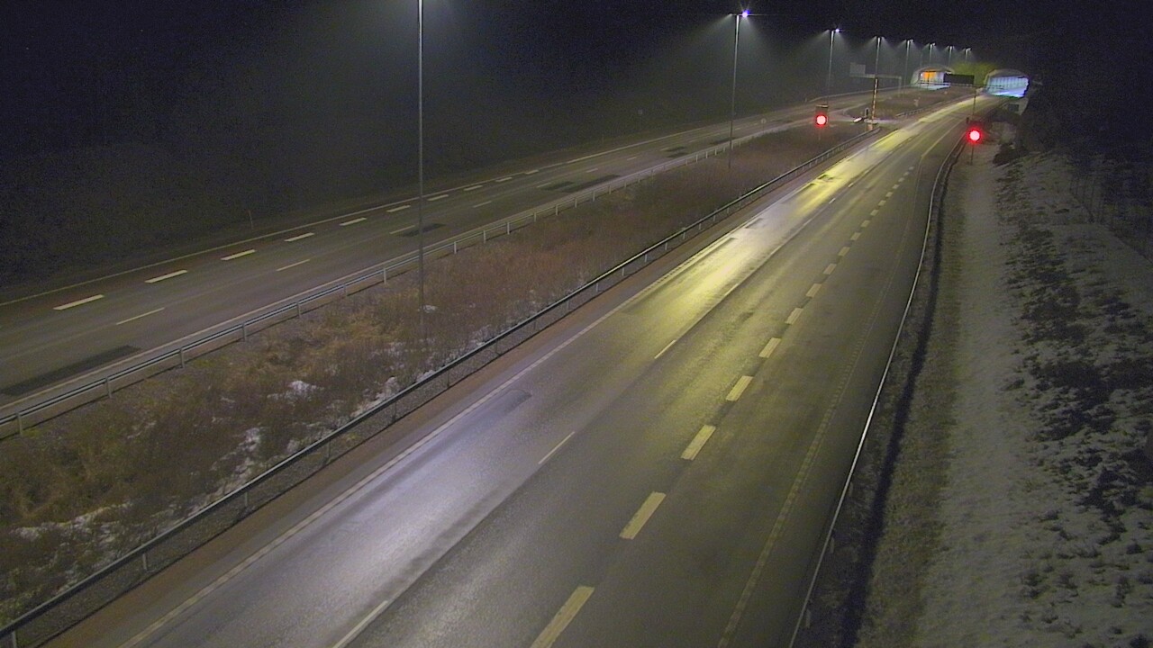 Kelikamerat Kuva Tie 7 Loviisa Markkinamäki, puomi, länsi, Loviisa, Uusimaa