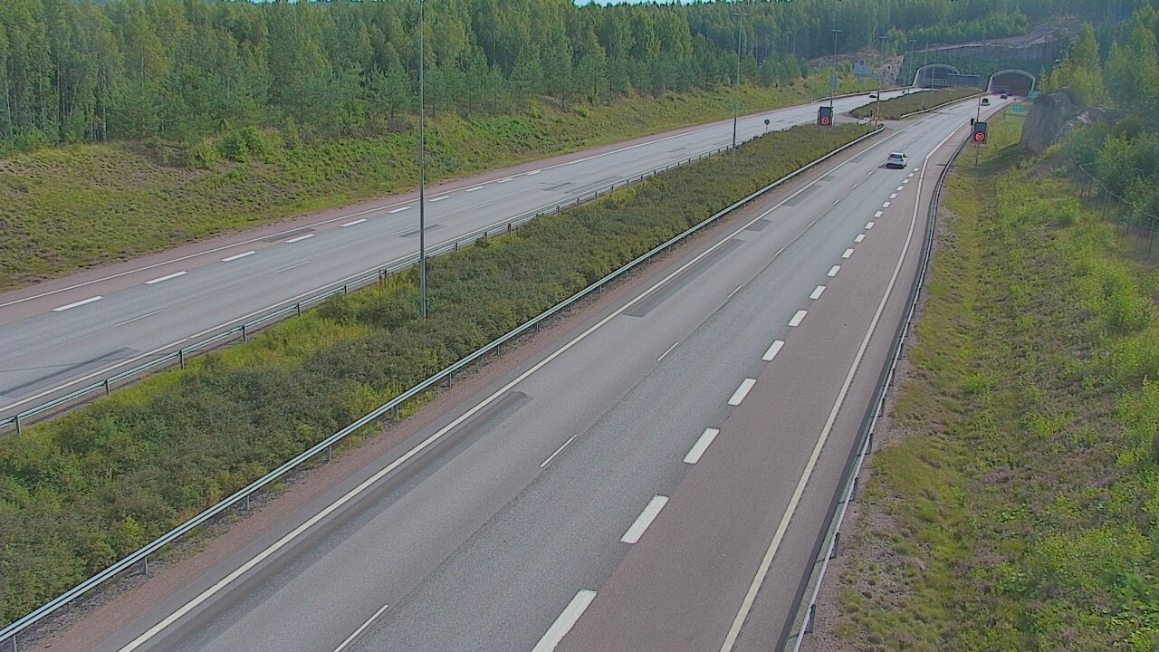 Weather Camera Image Road 7 Loviisa Markkinamäki, boom, west, Loviisa, Uusimaa
