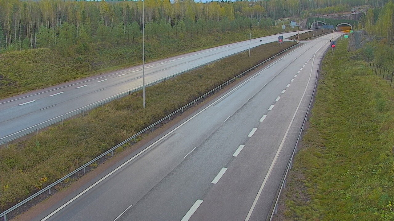 Weather Camera Image Road 7 Loviisa Markkinamäki, boom, west, Loviisa, Uusimaa