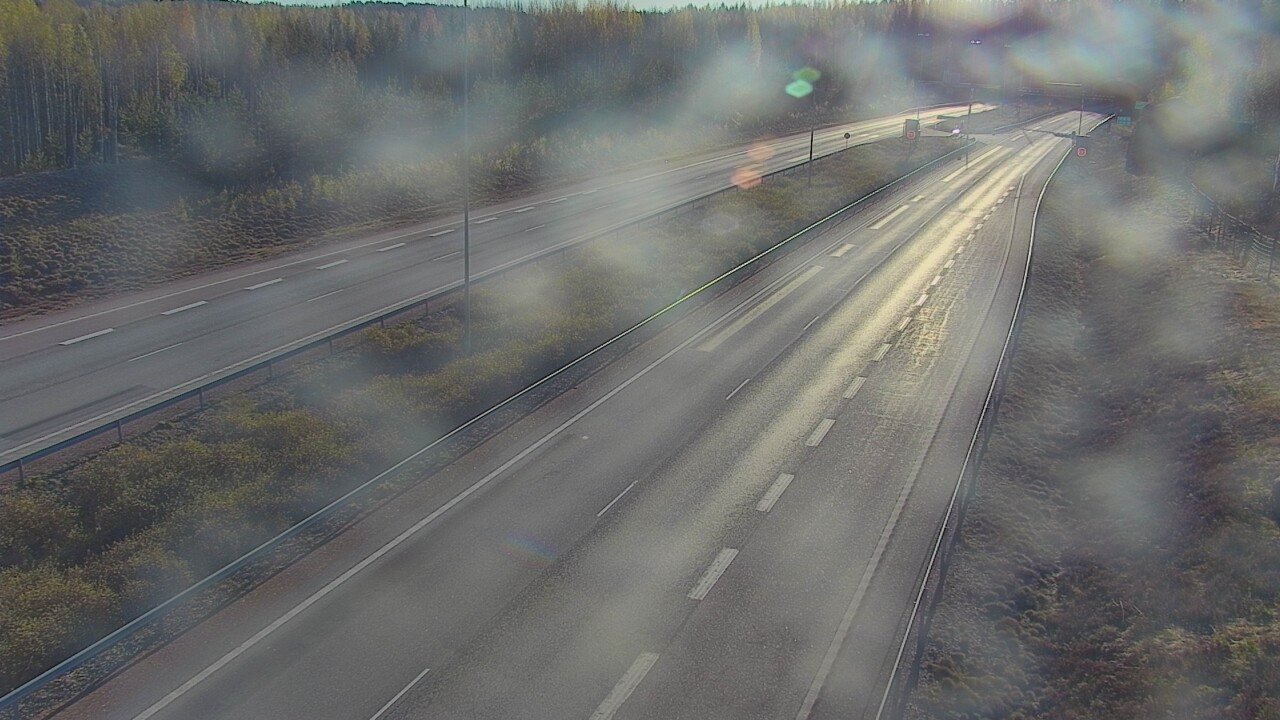 Kelikamerat Kuva Tie 7 Loviisa Markkinamäki, puomi, länsi, Loviisa, Uusimaa