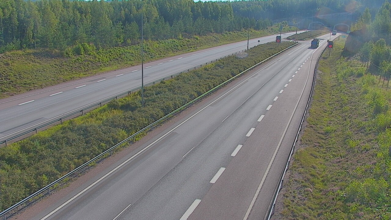 Weather Camera Image Road 7 Loviisa Markkinamäki, boom, west, Loviisa, Uusimaa