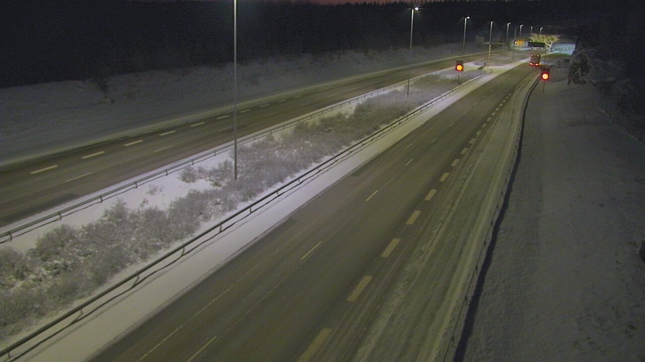 Kelikamerat Kuva Tie 7 Loviisa Markkinamäki, puomi, länsi, Loviisa, Uusimaa