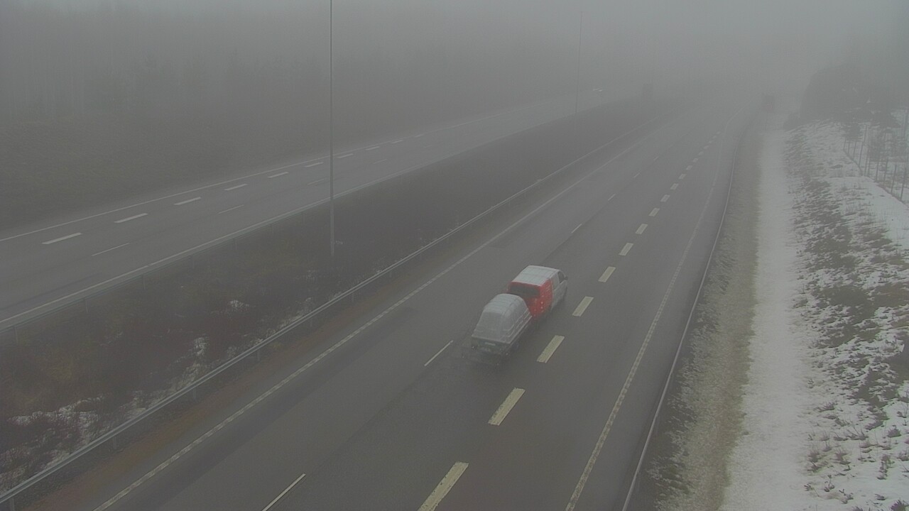 Kelikamerat Kuva Tie 7 Loviisa Markkinamäki, puomi, länsi, Loviisa, Uusimaa