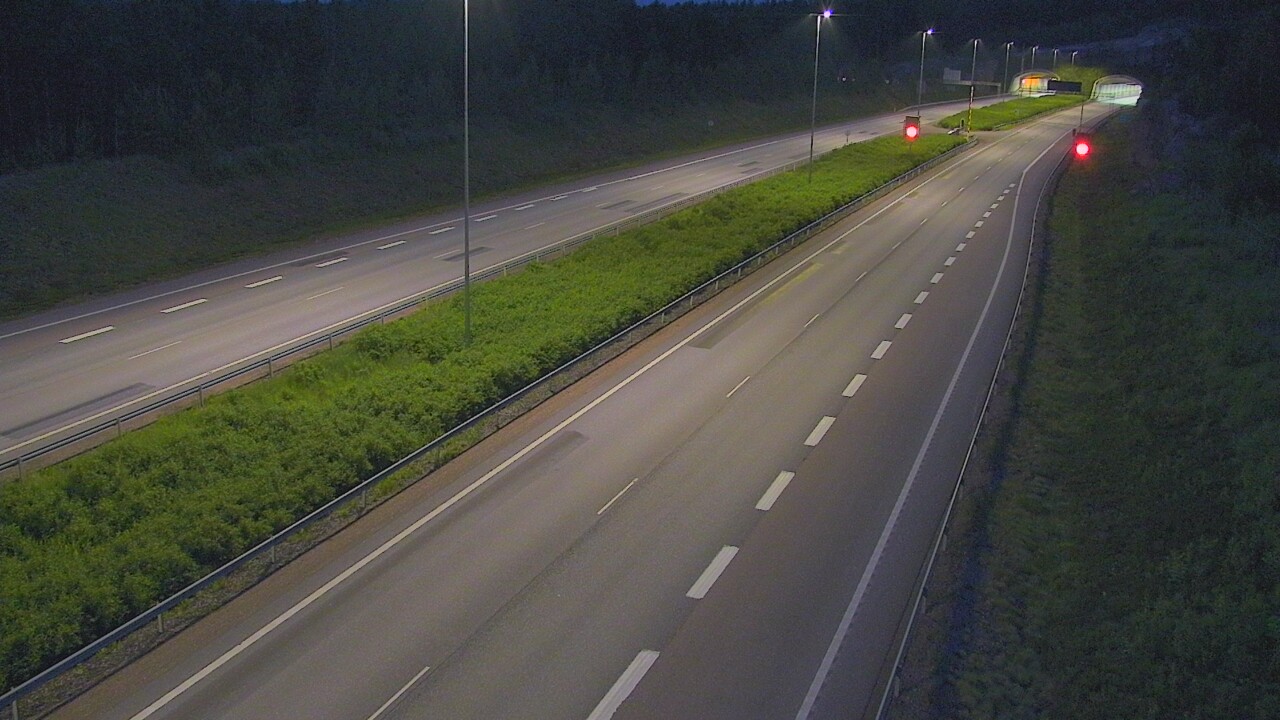 Kelikamerat Kuva Tie 7 Loviisa Markkinamäki, puomi, länsi, Loviisa, Uusimaa