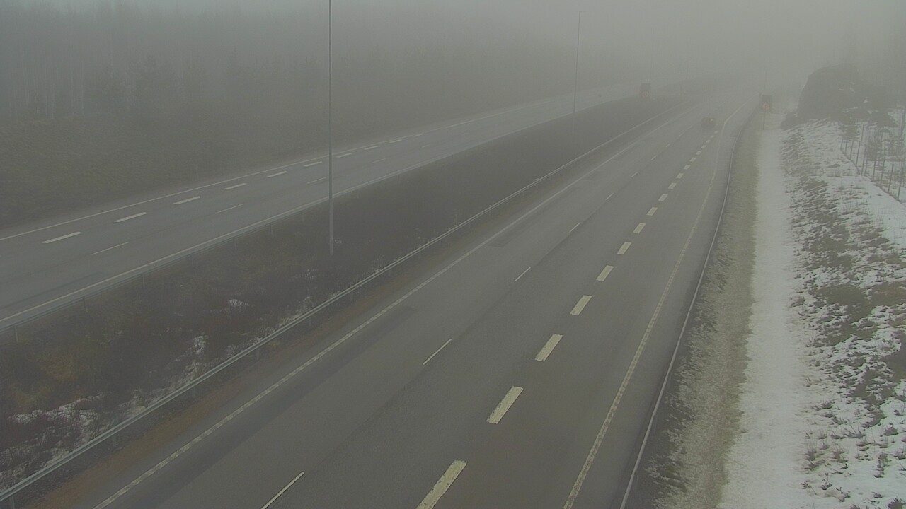 Kelikamerat Kuva Tie 7 Loviisa Markkinamäki, puomi, länsi, Loviisa, Uusimaa