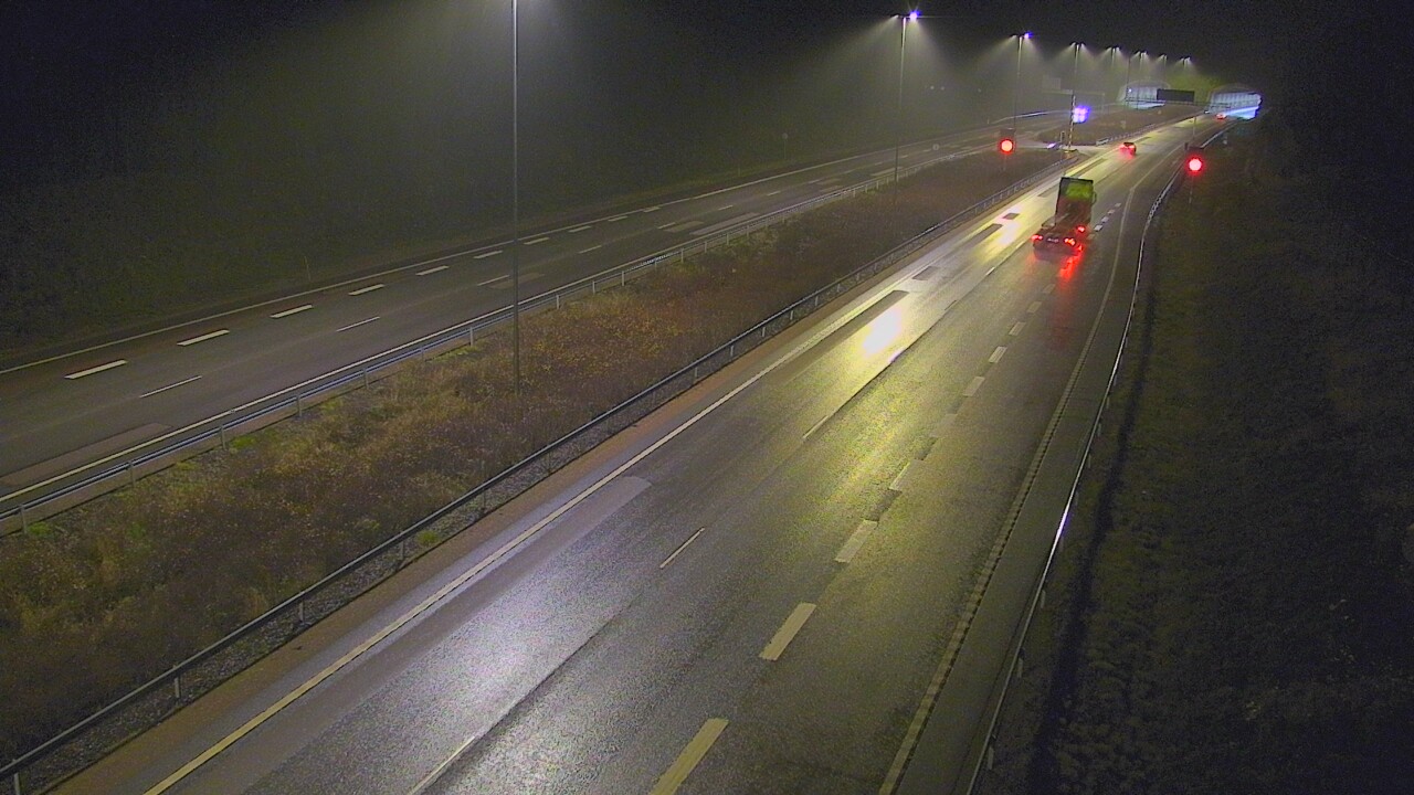 Kelikamerat Kuva Tie 7 Loviisa Markkinamäki, puomi, länsi, Loviisa, Uusimaa