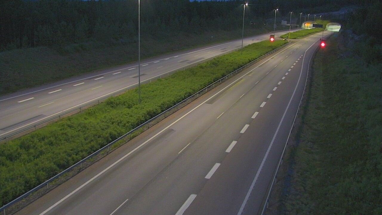 Kelikamerat Kuva Tie 7 Loviisa Markkinamäki, puomi, länsi, Loviisa, Uusimaa