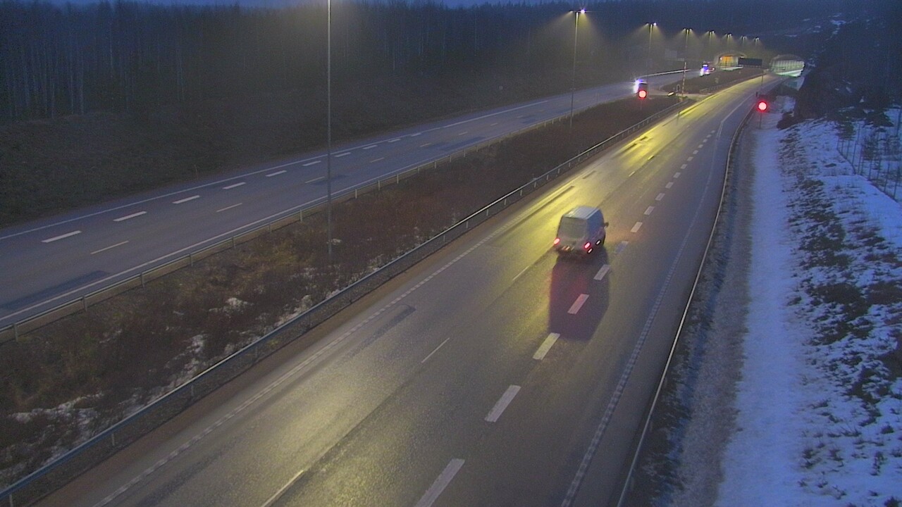 Kelikamerat Kuva Tie 7 Loviisa Markkinamäki, puomi, länsi, Loviisa, Uusimaa