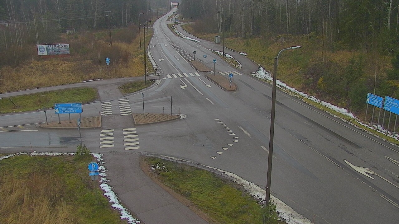 Weather Camera Image Tie 170 Markkinamäki, Loviisa, Uusimaa