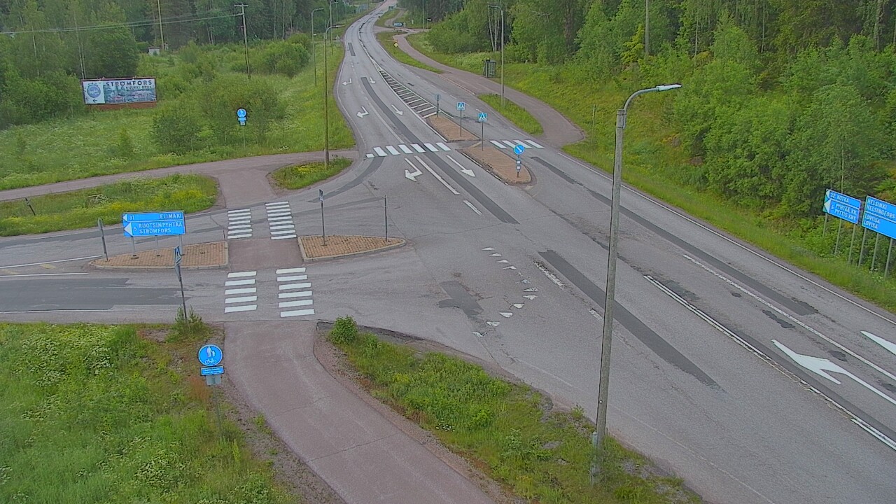 Weather Camera Image Tie 170 Markkinamäki, Loviisa, Uusimaa