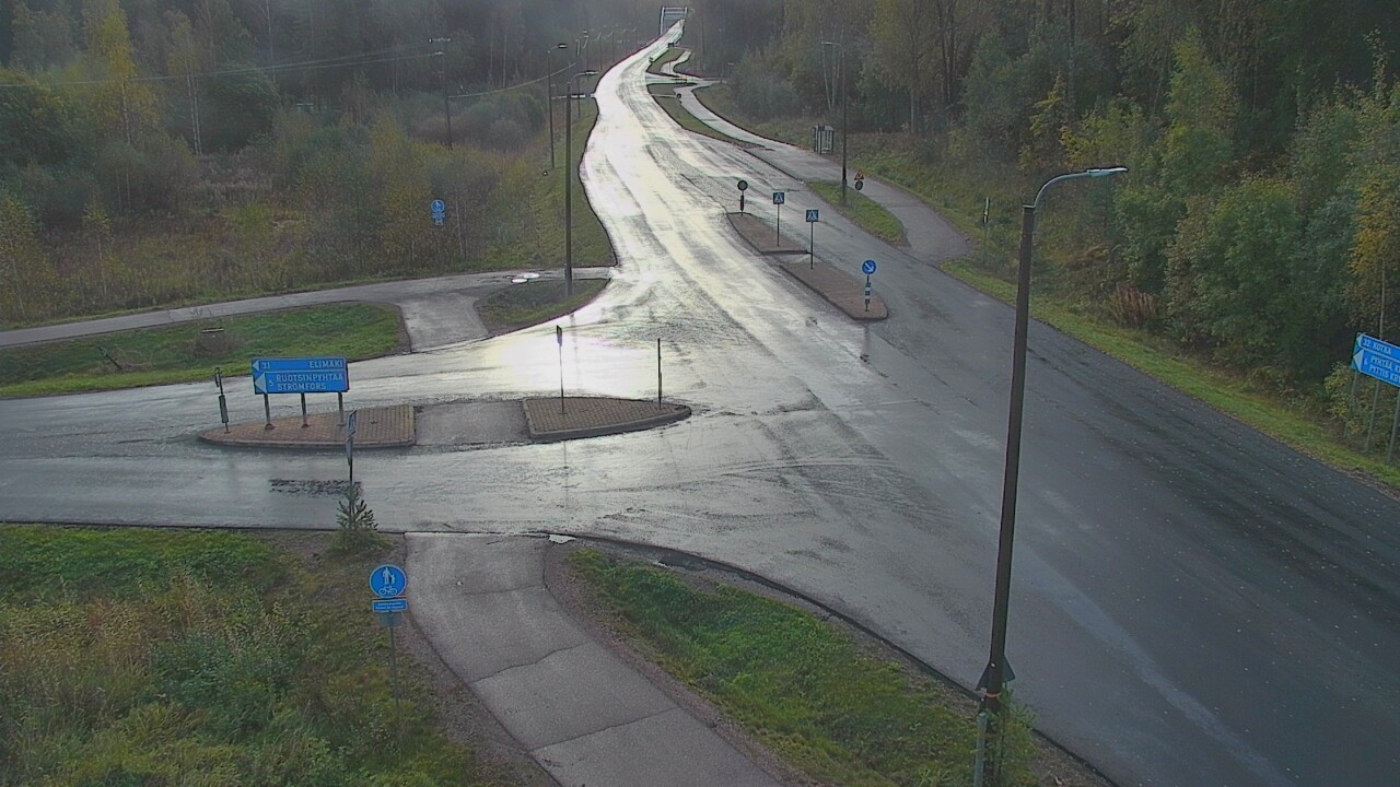 Weather Camera Image Tie 170 Markkinamäki, Loviisa, Uusimaa