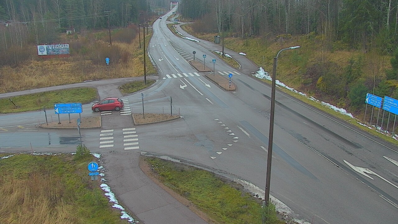 Weather Camera Image Tie 170 Markkinamäki, Loviisa, Uusimaa