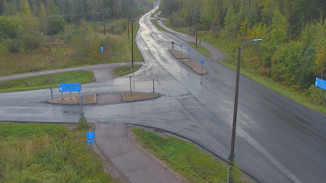 Weather Camera Image Tie 170 Markkinamäki, Loviisa, Uusimaa
