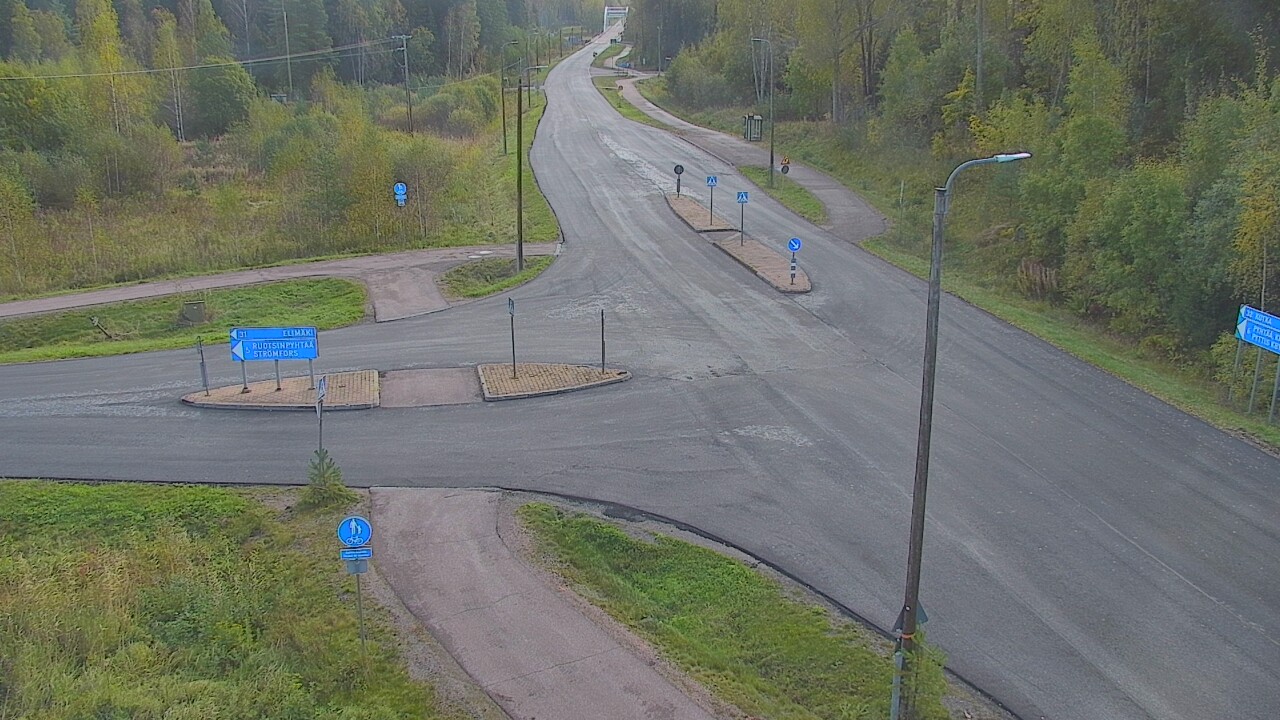 Weather Camera Image Tie 170 Markkinamäki, Loviisa, Uusimaa