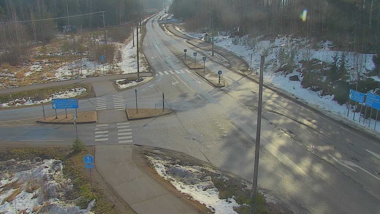 Weather Camera Image Tie 170 Markkinamäki, Loviisa, Uusimaa
