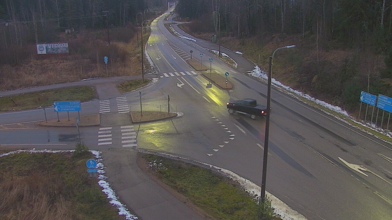 Weather Camera Image Tie 170 Markkinamäki, Loviisa, Uusimaa