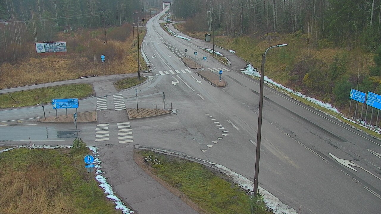Weather Camera Image Tie 170 Markkinamäki, Loviisa, Uusimaa