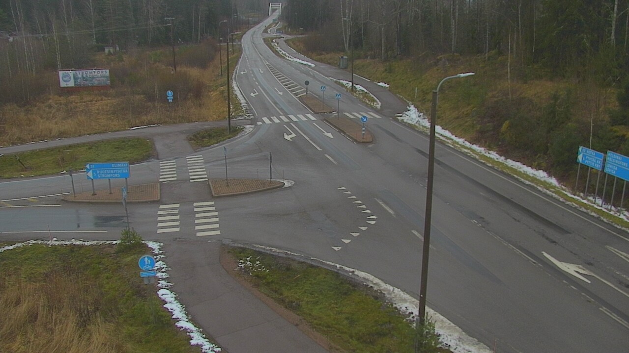 Weather Camera Image Tie 170 Markkinamäki, Loviisa, Uusimaa