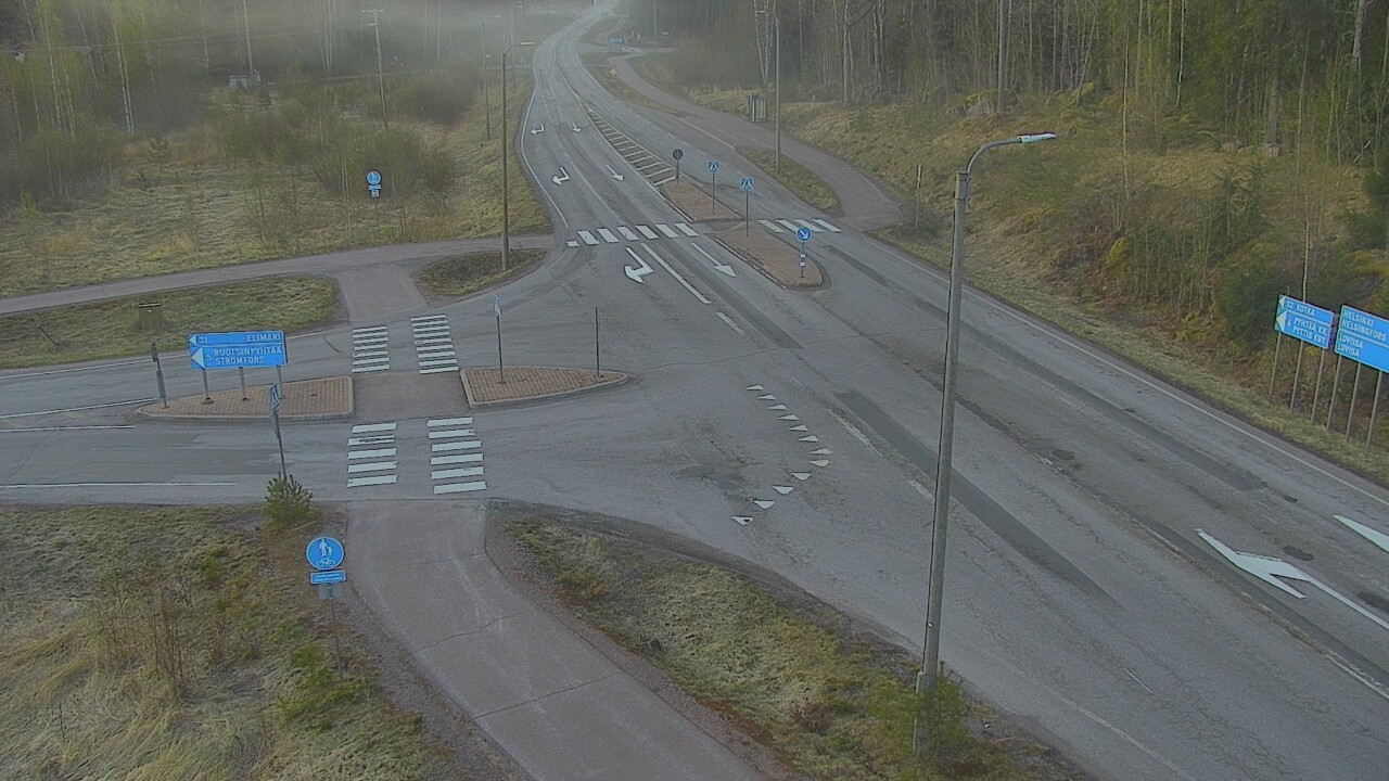 Weather Camera Image Tie 170 Markkinamäki, Loviisa, Uusimaa