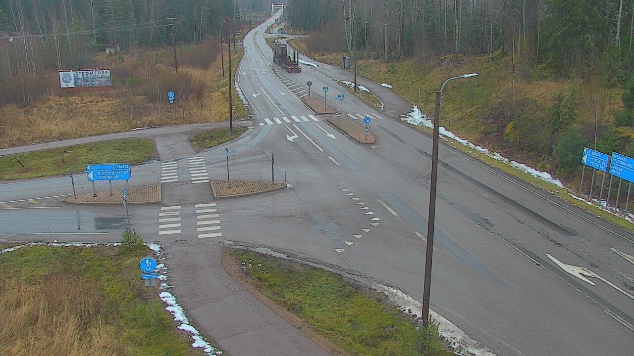 Weather Camera Image Tie 170 Markkinamäki, Loviisa, Uusimaa
