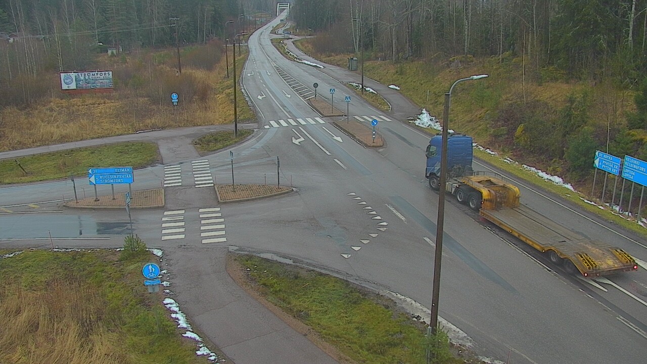 Weather Camera Image Tie 170 Markkinamäki, Loviisa, Uusimaa