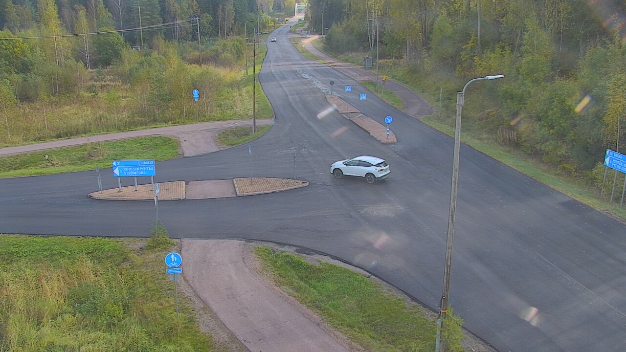 Weather Camera Image Tie 170 Markkinamäki, Loviisa, Uusimaa