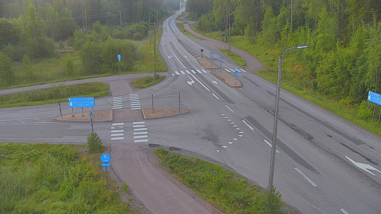 Weather Camera Image Tie 170 Markkinamäki, Loviisa, Uusimaa