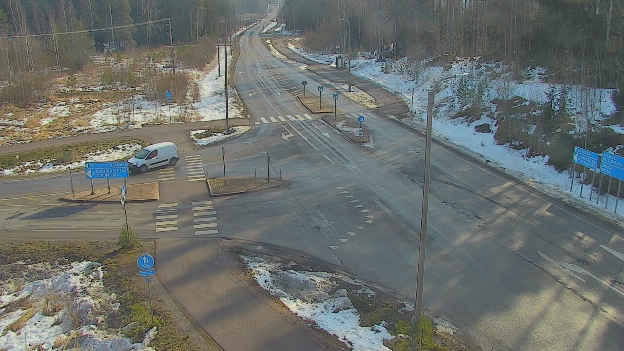 Weather Camera Image Tie 170 Markkinamäki, Loviisa, Uusimaa