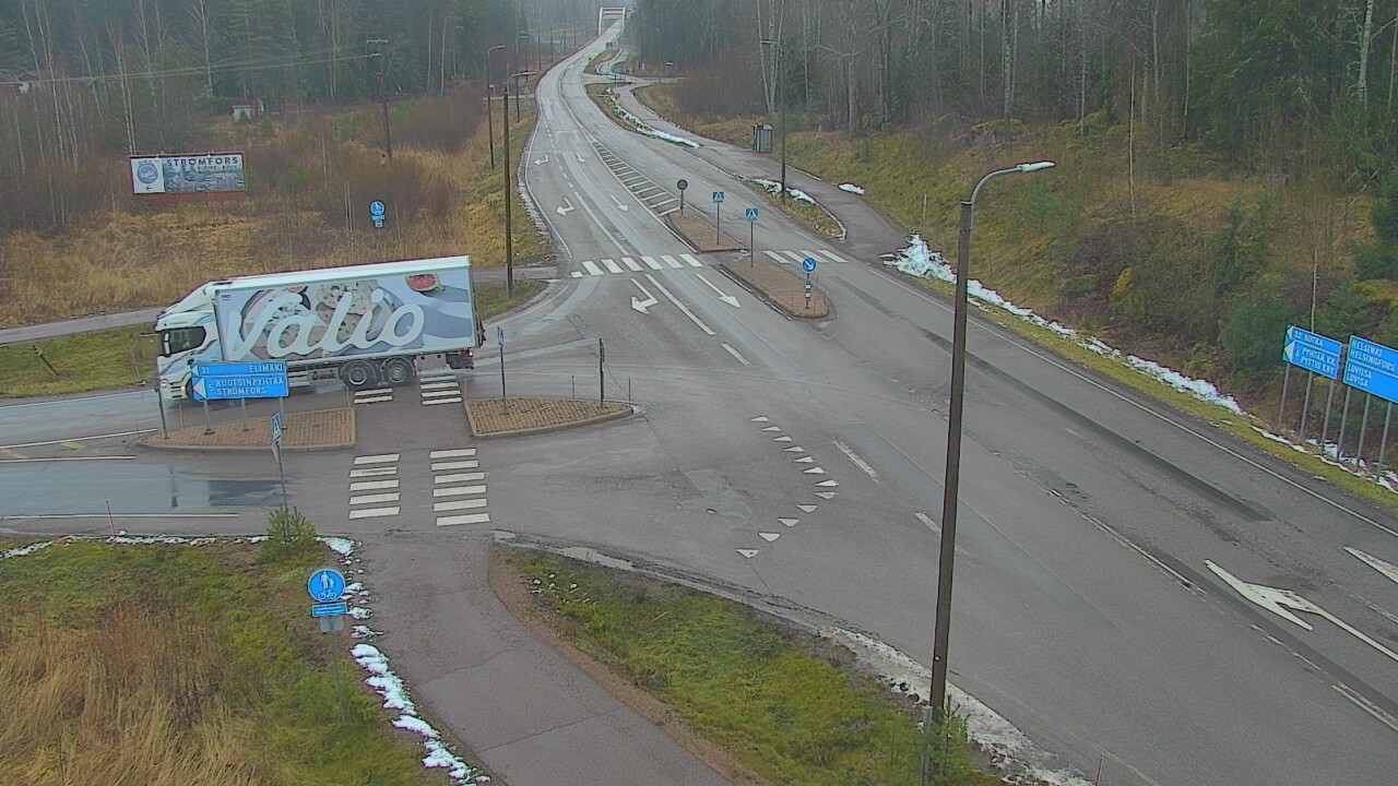 Weather Camera Image Tie 170 Markkinamäki, Loviisa, Uusimaa