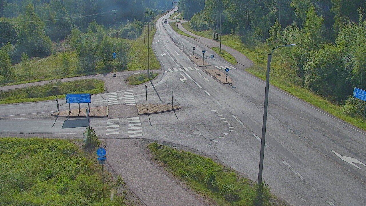 Weather Camera Image Tie 170 Markkinamäki, Loviisa, Uusimaa