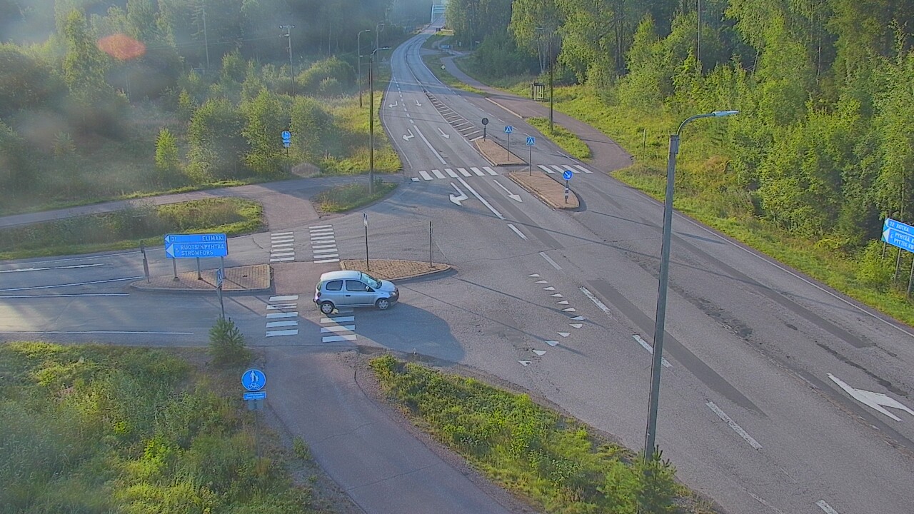 Weather Camera Image Tie 170 Markkinamäki, Loviisa, Uusimaa