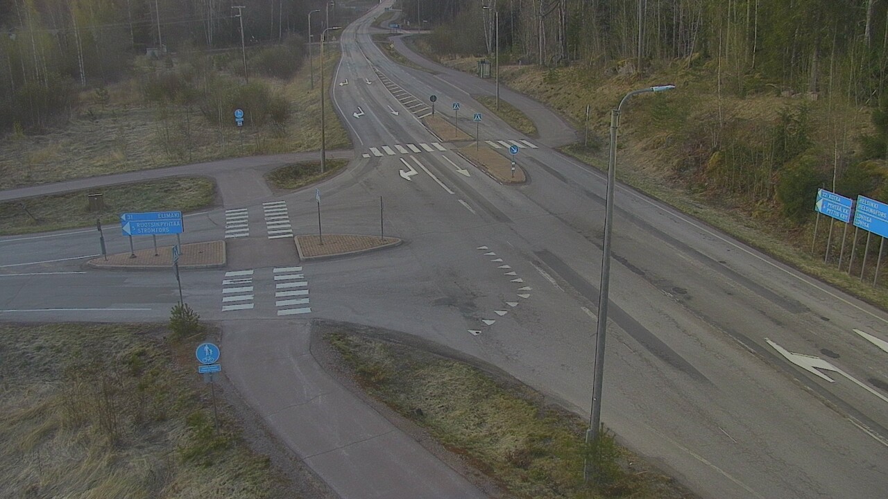 Weather Camera Image Tie 170 Markkinamäki, Loviisa, Uusimaa