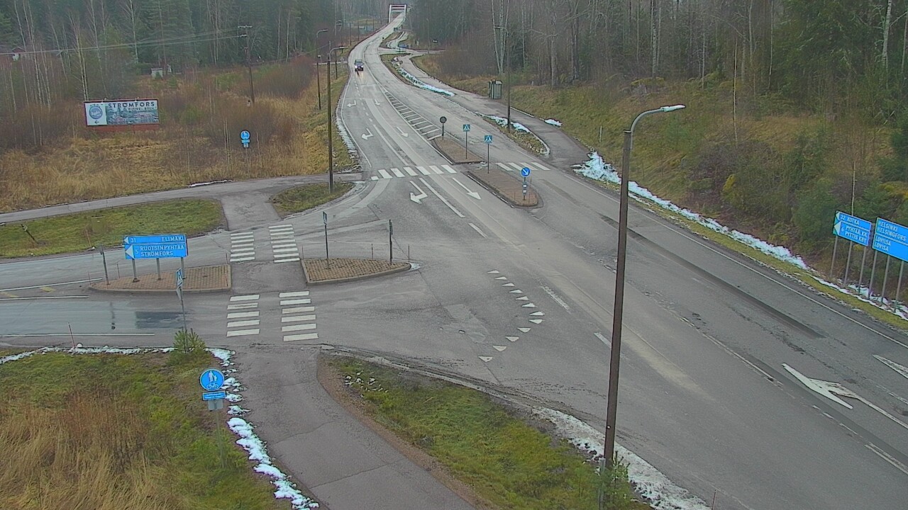 Weather Camera Image Tie 170 Markkinamäki, Loviisa, Uusimaa