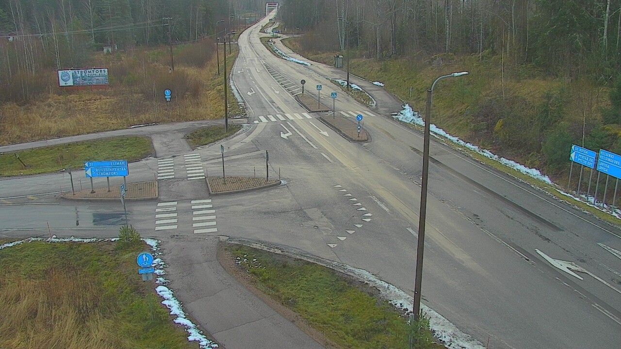 Weather Camera Image Tie 170 Markkinamäki, Loviisa, Uusimaa