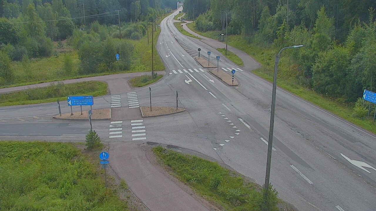 Weather Camera Image Tie 170 Markkinamäki, Loviisa, Uusimaa