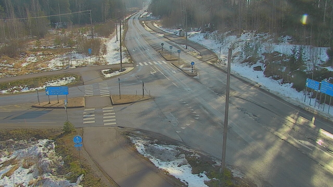 Weather Camera Image Tie 170 Markkinamäki, Loviisa, Uusimaa