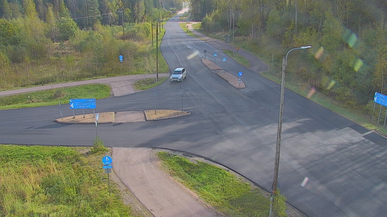 Weather Camera Image Tie 170 Markkinamäki, Loviisa, Uusimaa