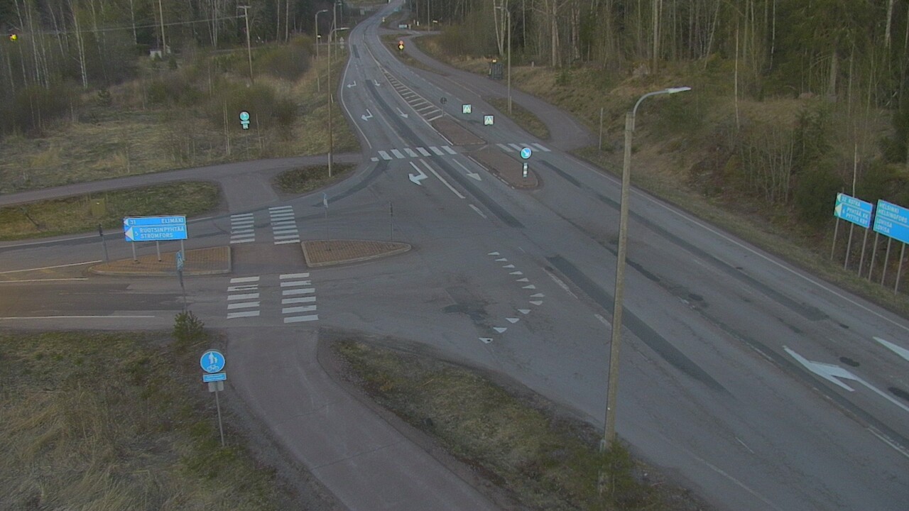 Weather Camera Image Tie 170 Markkinamäki, Loviisa, Uusimaa