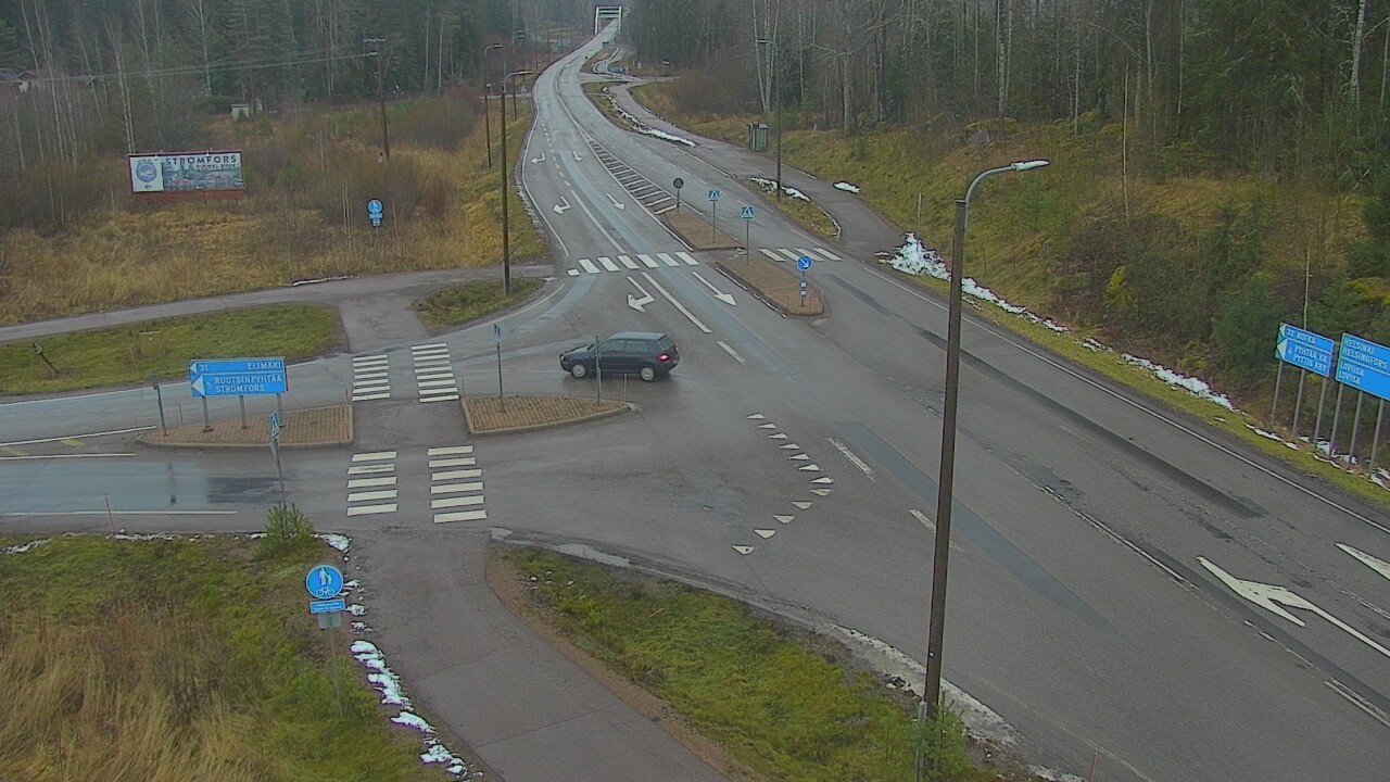 Weather Camera Image Tie 170 Markkinamäki, Loviisa, Uusimaa