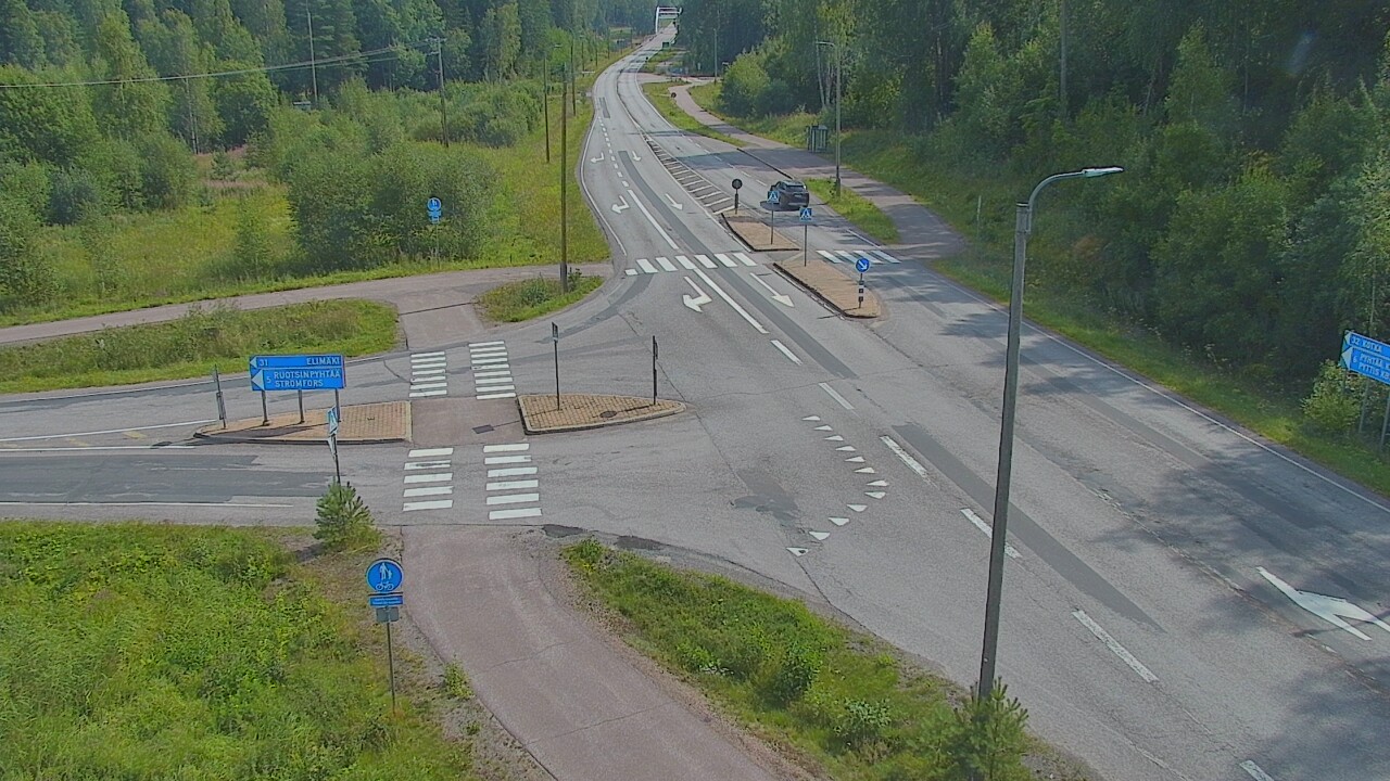 Weather Camera Image Tie 170 Markkinamäki, Loviisa, Uusimaa
